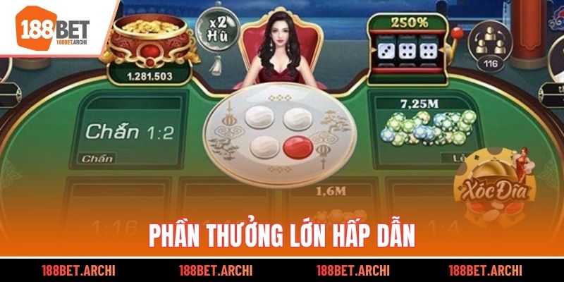 Phần thưởng lớn hấp dẫn